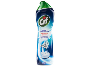 Крем для чистки Cif "Ультра Уайт" универсальный с отбеливающим эффектом 500мл