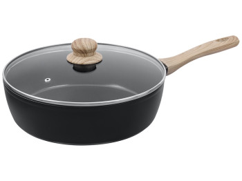 Сковорода глубокая Pyrex Cook&Care, алюминий, 28см, с крышкой