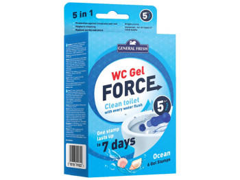 Диски для унітаза гелеві General Fresh Gel Forse Океан 36мл