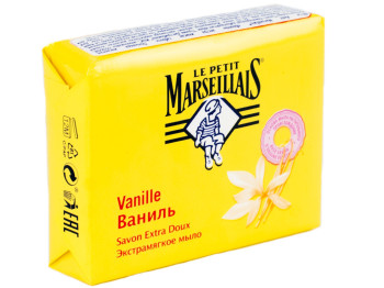 Крем-мило тверде Le Petit Marseillais Ваніль екстрамяке 90гр