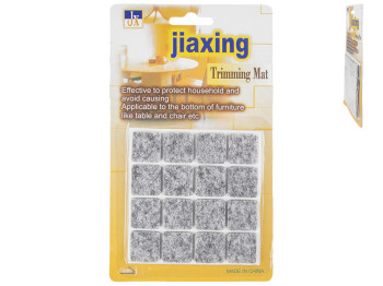 Наклейки на ніжки меблів квадратні 2х2см (ціна за упаковку 16шт)