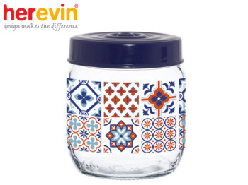 Банка скляна Herevin Mosaic 425мл 69565