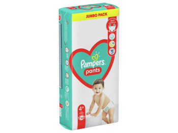 Подгузники-трусики одноразовые Pampers Pants Размер 4+ Maxi Plus 9-15кг 50шт