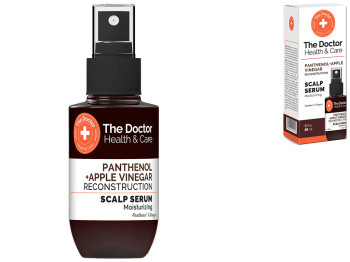 Сироватка для волосся The Doctor Health&Care Panthenol + Apple Vinegar, Реконструкція, 89мл