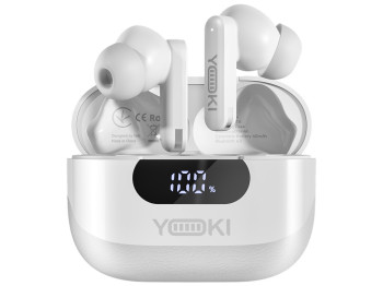 Наушники беспроводные Yoki Flex, Tws, Anc+Enc, Bluetooth 6.0, Ipx4