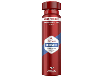 Дезодорант аэрозольный Old Spice Whitewater,  до 48 часов, без алюминия, чистый водный аромат, 150мл