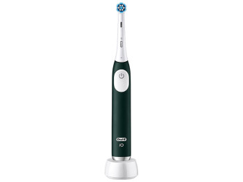 Електрична зубна щітка Oral-B iO 2, акумуляторна, 3 режими, колір зелений