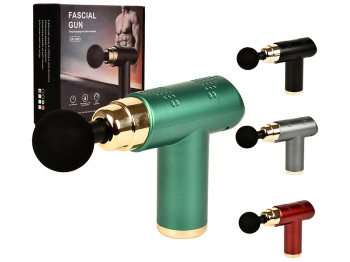 Массажер-пистолет для тела портативный USB, 13х20х4см