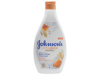 Лосьон-смузи для тела Johnsons Body Care Vita-Rich ухаживающий с йогуртом, овсом и медом 400мл