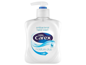 Мыло жидкое Carex Увлажнение антибактериальное, с дозатором 250мл