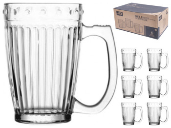 Набор чашек Вена, 310мл (цена за набор 6шт), ZB33-1B, 6933890373586