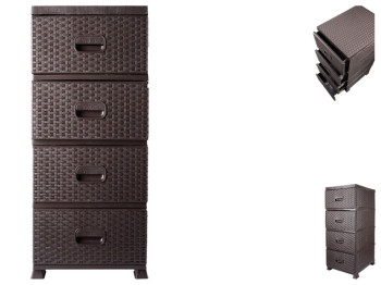Комод Violet House Роттанг Brown, 38х45х90см, 8690068653717
