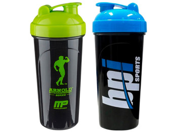 Стакан-шейкер Фит, для воды и спортивного питания, пластик, 700мл