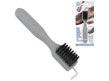 Щетка для обуви 2в1, 17x3см