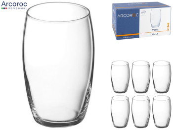 Набор стаканов Arcoroc Vina, высоких, 360мл (цена за набор 6шт) 93443