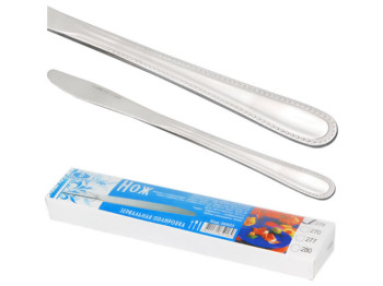 Нож столовый, зеркальная полировка, 277, 1шт