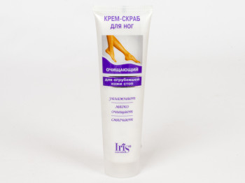 Крем-скраб для ніг Iris "Очищуючий", туба, 100мл