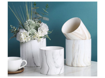Горшок для цветов Led Blanco Cone, 12,5х12,5х10см, без поддона, 6900069073752