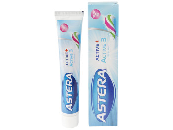 Зубная паста Astera Active+ Active 3 свежая мята 50мл