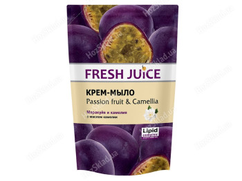 Крем-мило рідке Fresh Juice дой-пак Passion Fruit&Camellia маракуйя і камелія 460мл