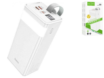 Універсальна мобільна батарея Hoco J86 Powermaster 22.5W fully compatible 40000 mAh Колір Бiлий