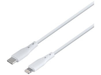 Мережевий зарядний пристрій Borofone BN4 PD 20W QC3.0 Type-C to Lightning Колір Бiлий