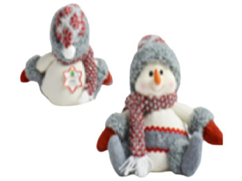 Фигура новогодняя Snowman, 28см