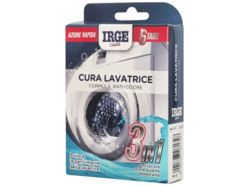 Таблетки для чистки стиральной машины Irge Casa 3в1, 15г, 6шт