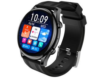 Смарт-годинник Hoco Y38, Bluetooth 5.3, AMOLED дисплей 1,43 дюйми, 300мАч, цинковий сплав, 100×65мм