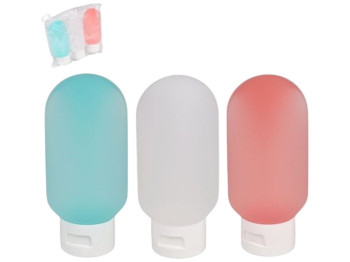 Набор дорожный для косметики, 60мл (цена за набор 3 предмета)