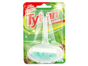 Двухфазный блок для унитаза Tytan "Лесной" корзинка