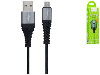 Кабель USB Hoco X38 Cool Micro, Чорний