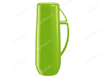 Термос с кружкой FAMILY COLORI 300мл зеленый 91333