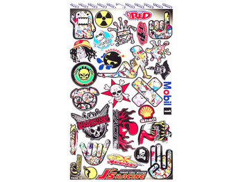 Наклейка Pazzle Sticker Bomb P-13 300х500мм