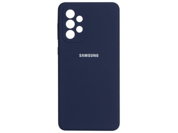 Чехол Full Case with frame для Samsung A73 (EURO) Цвет 08, Dark blue