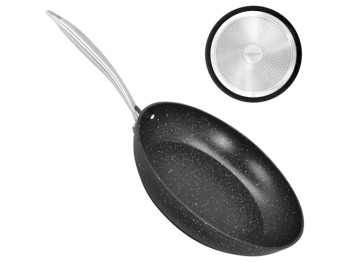 Сковорода литая антипригарная Brand-Cheff, инд. дно, 24x4,7см