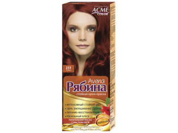 Крем-фарба Acme-color "Горобина Avena" Рубін тон 233
