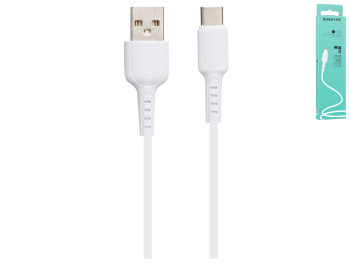 Кабель USB Borofone BX16 Type-C, Білий