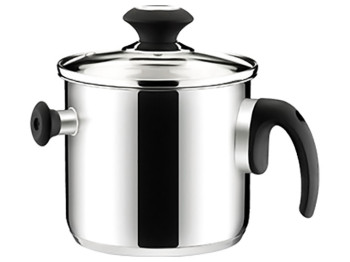 Ковш для молока двустенный Presto с крышкой, 16см, 2л, 46241