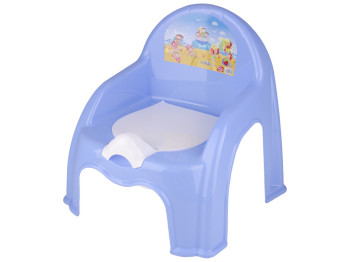 Горщик-стільчик дитячий Elif зі знімною чашею блакитний