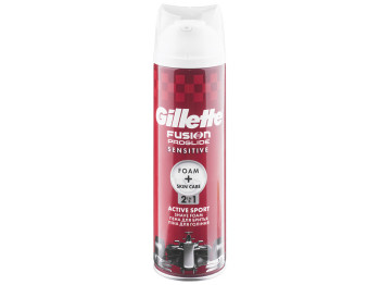 Пена для бритья GILLETTE FUSION ProGlide Sens Active Sport 250мл