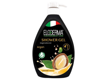 Гель для душа Eloderma с аргановым маслом, универсальный, аромат сладкий, 1000мл