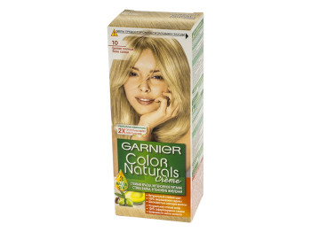Крем-фарба для волосся Garnier "Color Naturals" стійка живильна тон 10