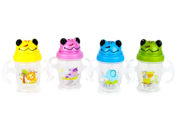 Бутылка-поилка детская 300мл (расцветки ассорти)