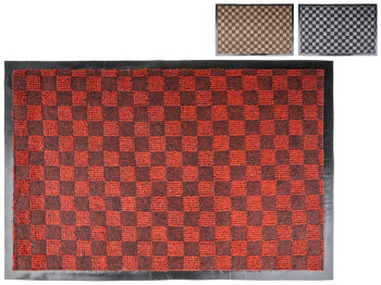 Коврик придверный Chess 38x58см