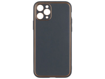 Чохол Leather Gold with Frame without Logo для iPhone 11 Pro Колір 4, Grey