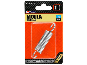 Пружина растяжения Emi Tools, сталь, 2,5×17×75мм