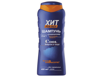 Шампунь-кондиционер "Хит" для мужчин для нормальных волос 400мл