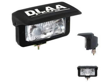 Фара дополнительная DLAA, 1005-W, H3-12V-55W, 160x83мм, крышка (цена за 2шт)