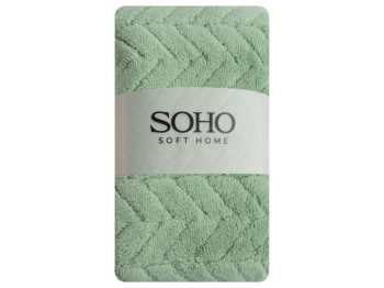 Рушник лазневий Soho, 35×75 см, мікрофібра, колір зелений